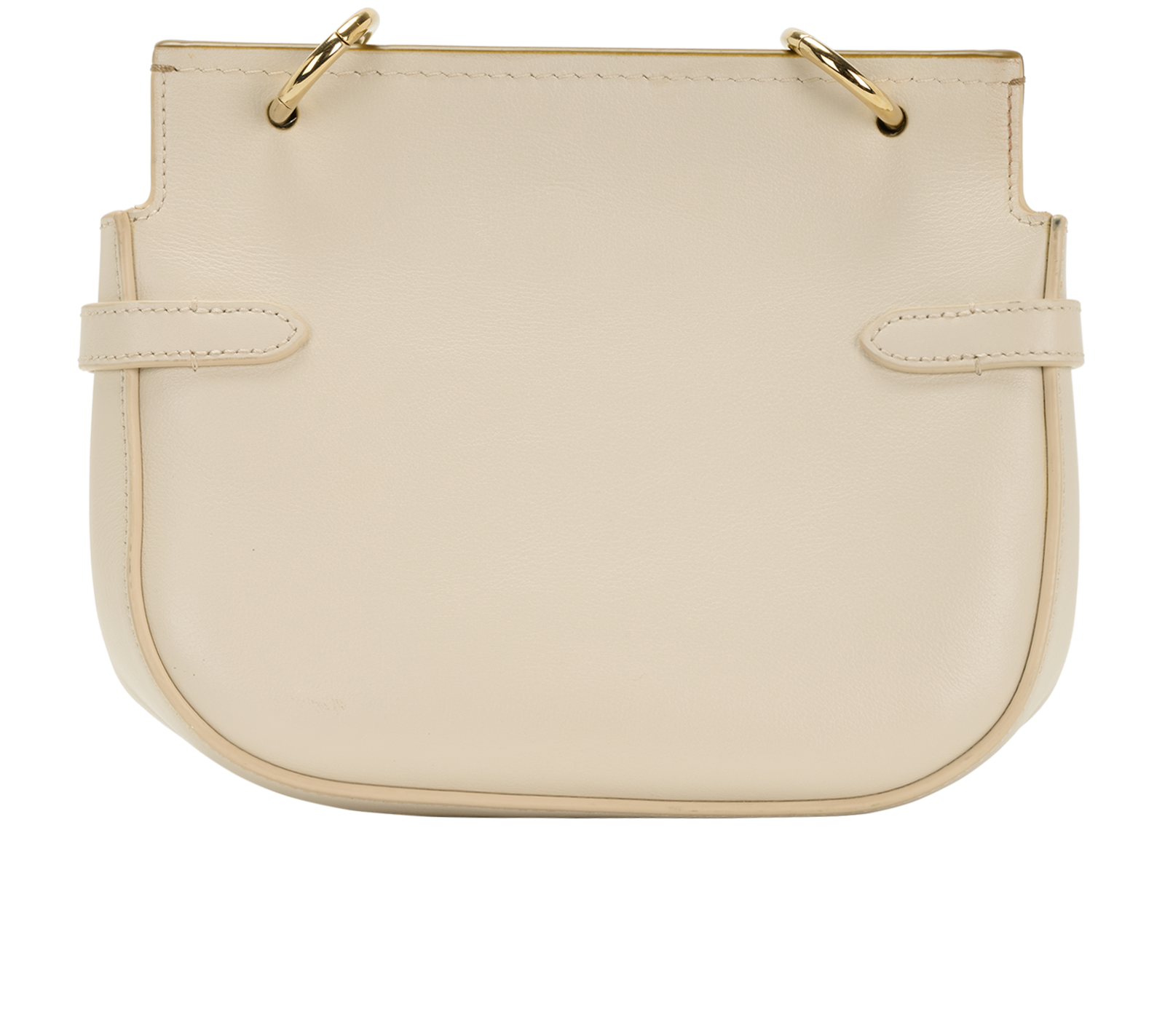 Amberley, &pound;350, Handbags, Cream/Green, Leather, Back view